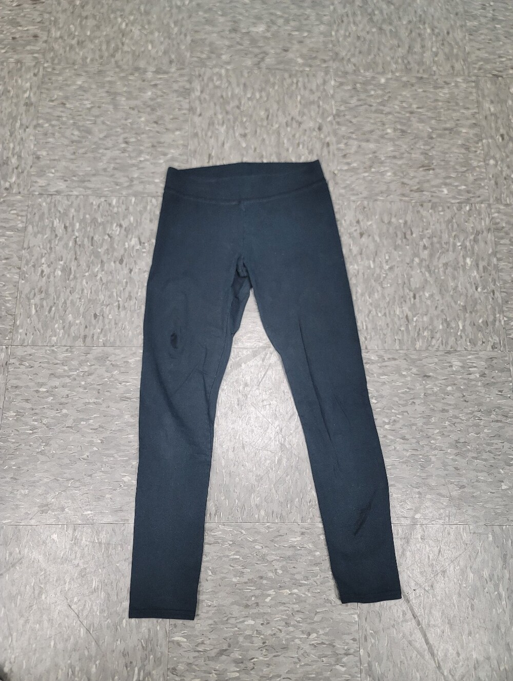 Aerie Black Cotton Elastic Leggings Womens Small